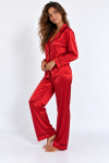  PJ Set  Rouge Élégance 