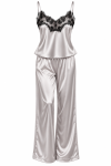 Сатенен сет от три части Silver Noir Elegance 
