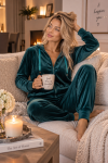 Плюшен дамски сет Emerald Velvet