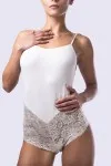 Дамско боди Bodysuit White