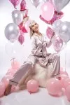 Сатенена пижама  POWDER EMOTION