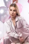 Сатенена пижама  POWDER EMOTION