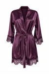 Сатенен сет от три части Velvet Merlot 