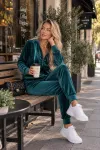 Плюшен дамски сет Emerald Velvet