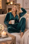 Плюшен дамски сет Emerald Velvet